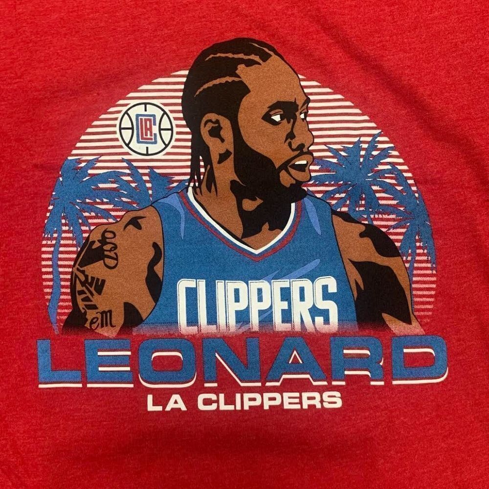 Kawhi Leonard LA Clippers '47 Player Graphic T-Shirt - Red
